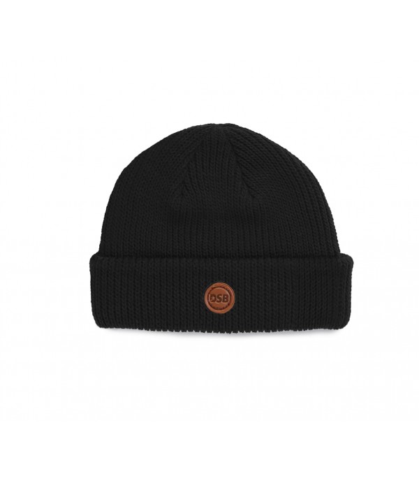 GORRO CANELADO DSB LOGO BLACK CARAMEL